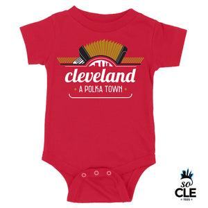 Polka Town Baby (Red)